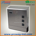 hot sell modern stainless steel mailbox